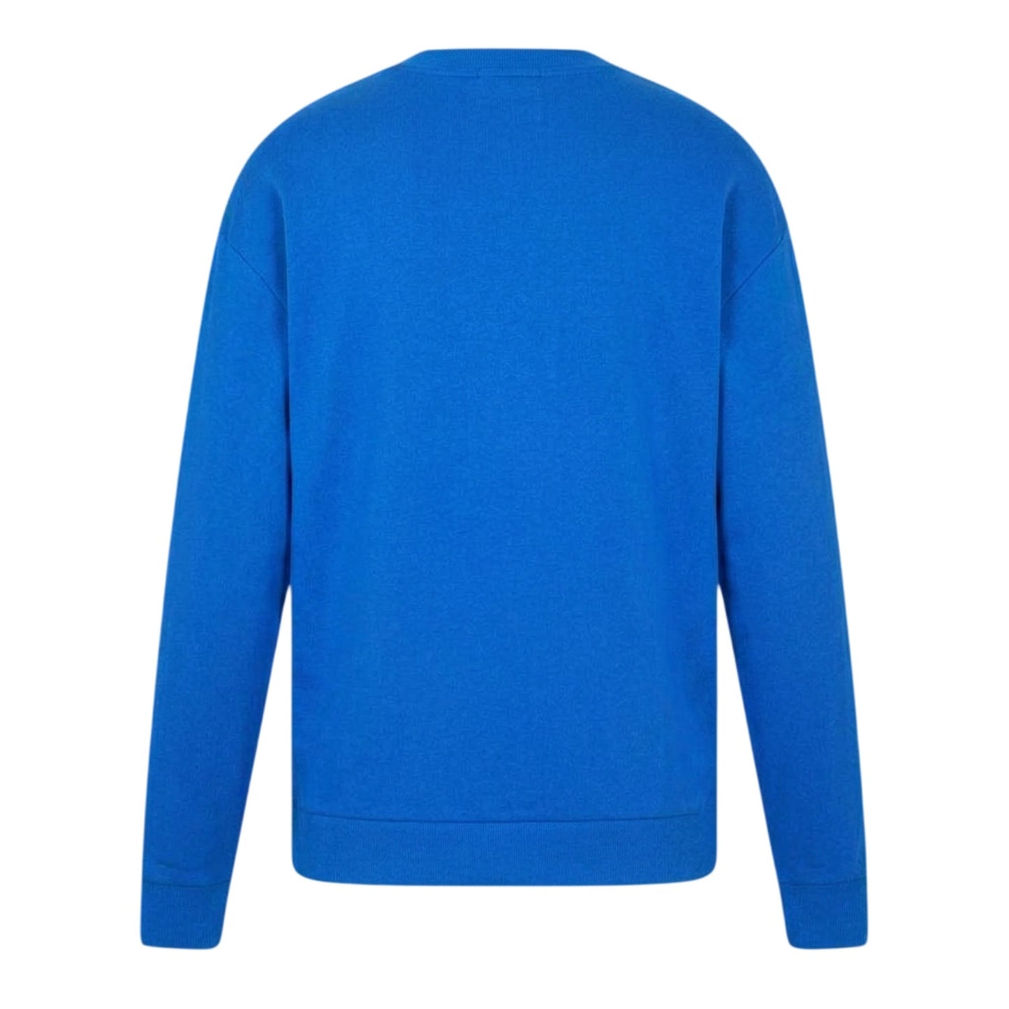 Blue - Back - Hugo Mens Niero Box Logo Crew Neck Sweatshirt