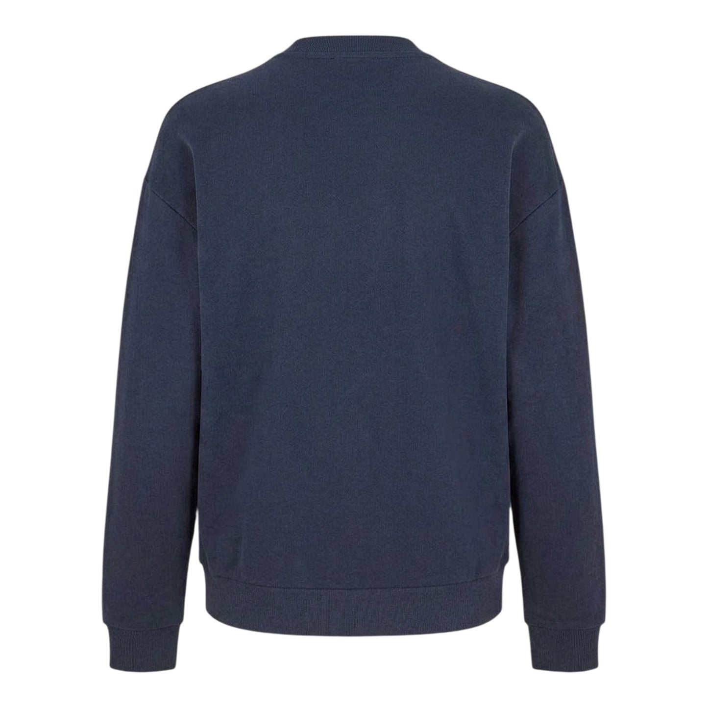 Navy - Back - Hugo Mens Niero Box Logo Crew Neck Sweatshirt