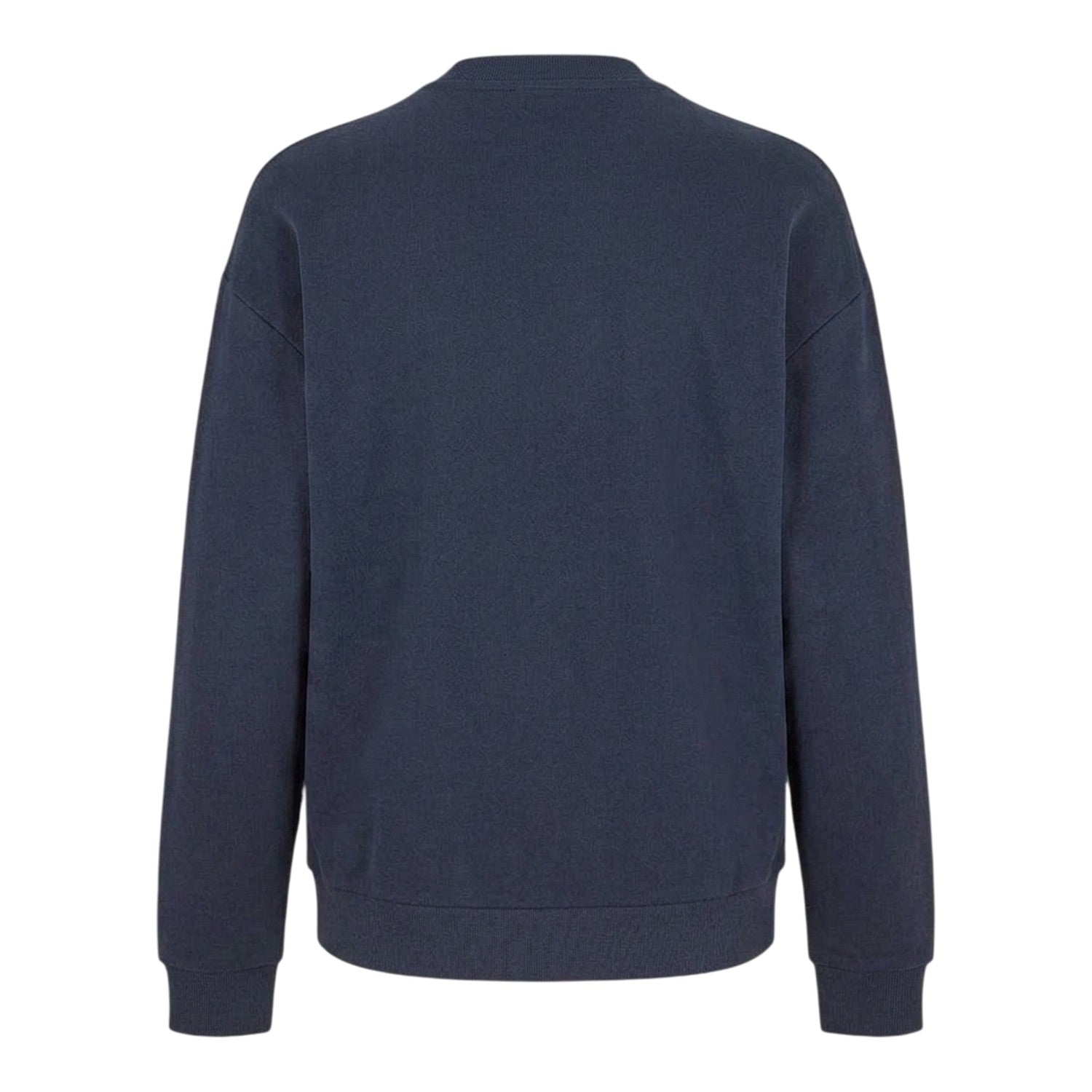 Navy - Back - Hugo Mens Niero Box Logo Crew Neck Sweatshirt