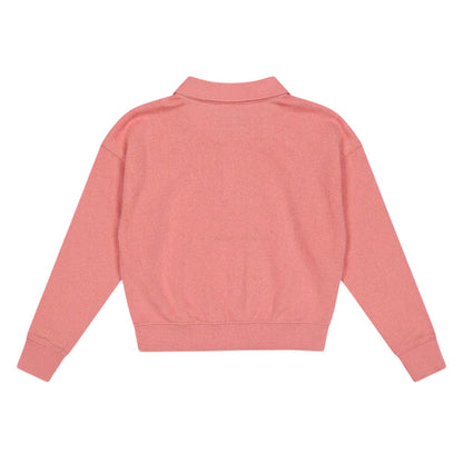 Peony - Back - Ralph Lauren Childrens-Kids Regular Long-Sleeved Polo Sweatshirt