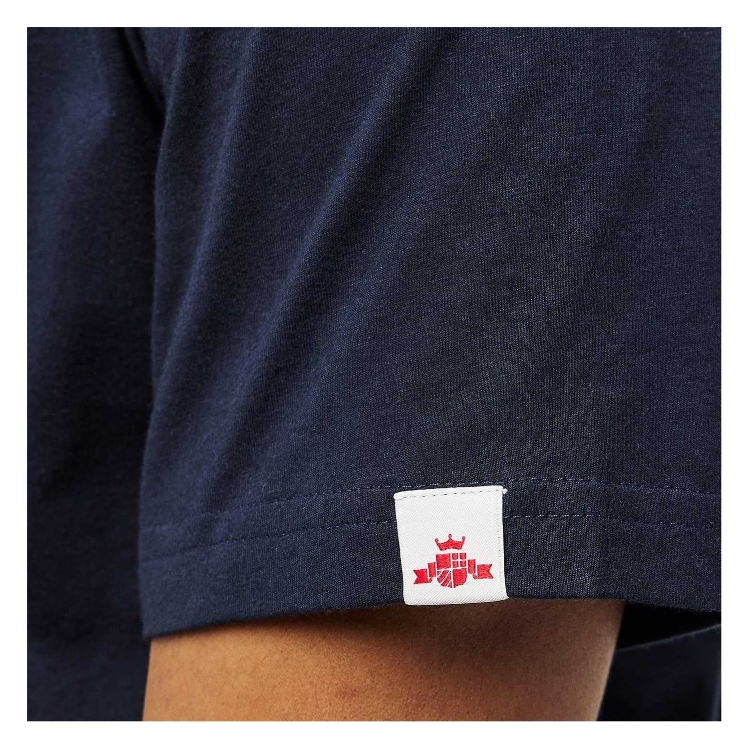 Navy - Side - Replay Mens Blue Jeans T-Shirt