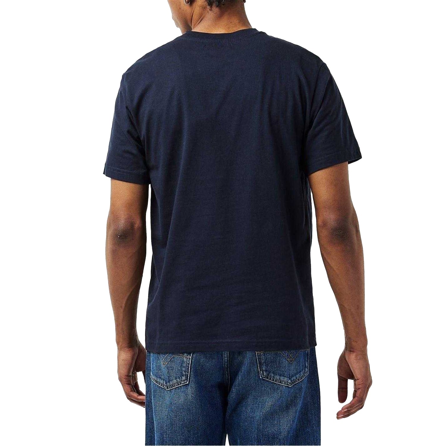 Navy - Pack Shot - Replay Mens Blue Jeans T-Shirt