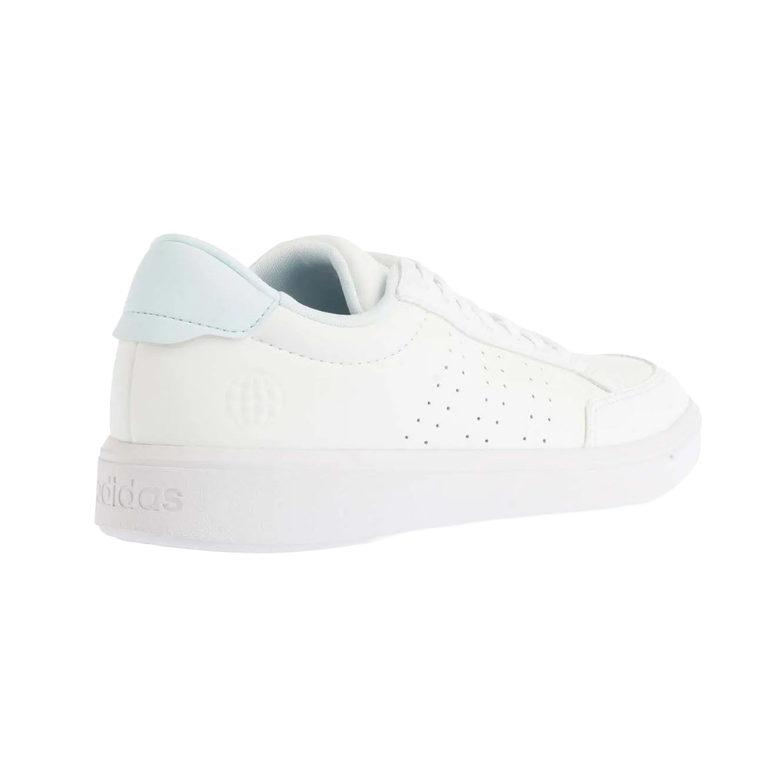 White - Back - Adidas Unisex Adult Nova Vegan Court Trainers