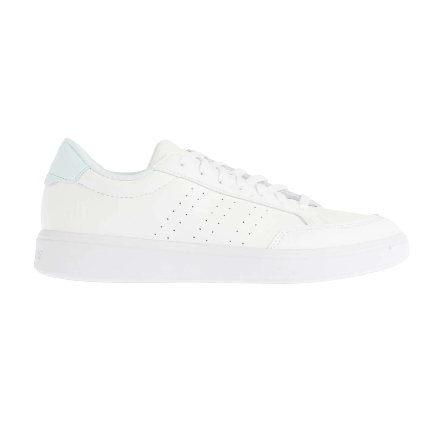 White - Side - Adidas Unisex Adult Nova Vegan Court Trainers