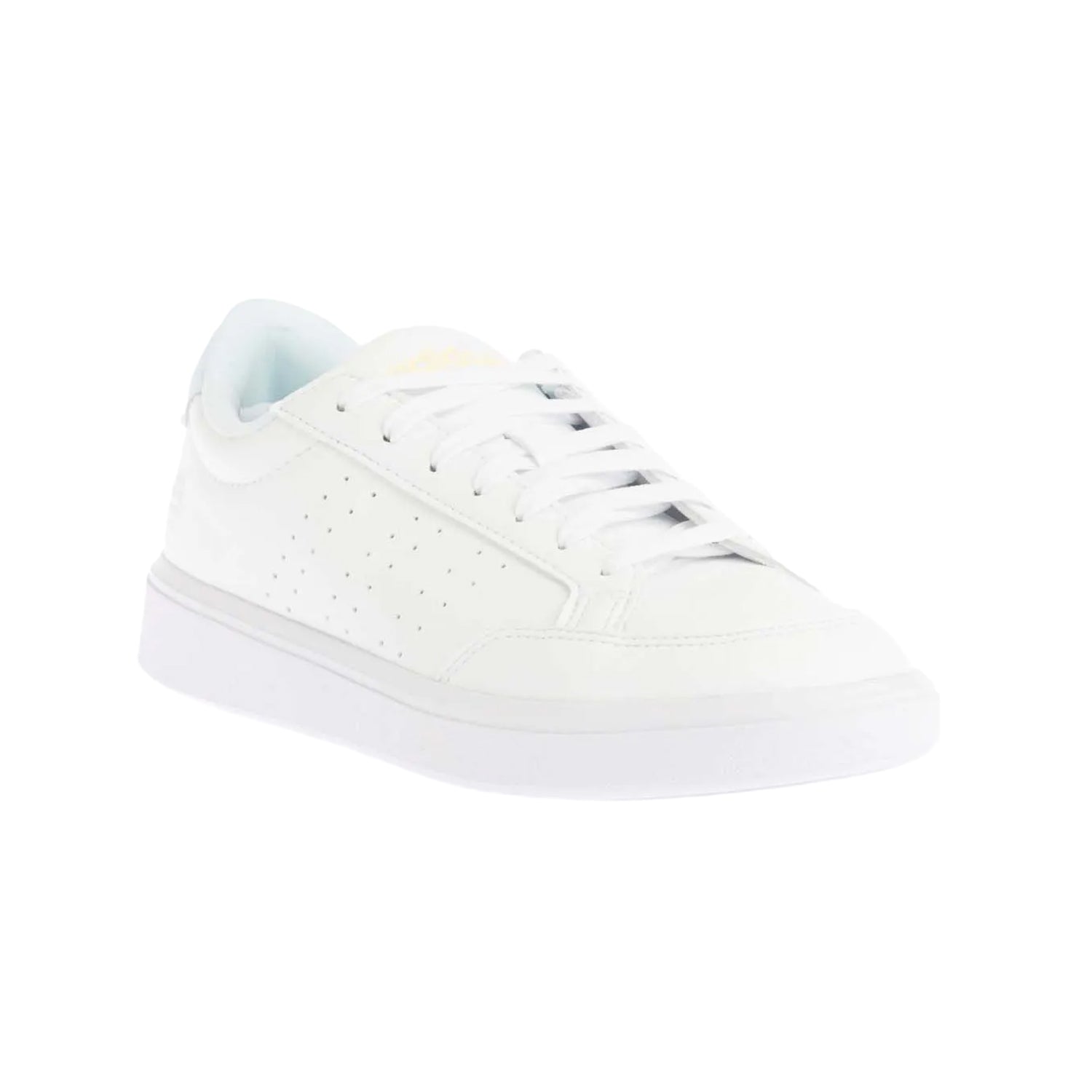 White - Front - Adidas Unisex Adult Nova Vegan Court Trainers