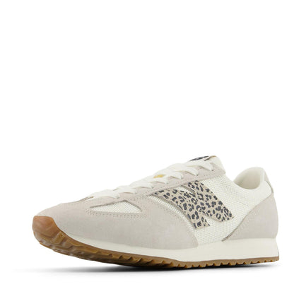 Off White-Leopard - Lifestyle - New Balance Womens-Ladies 471 Suede Running Shoes