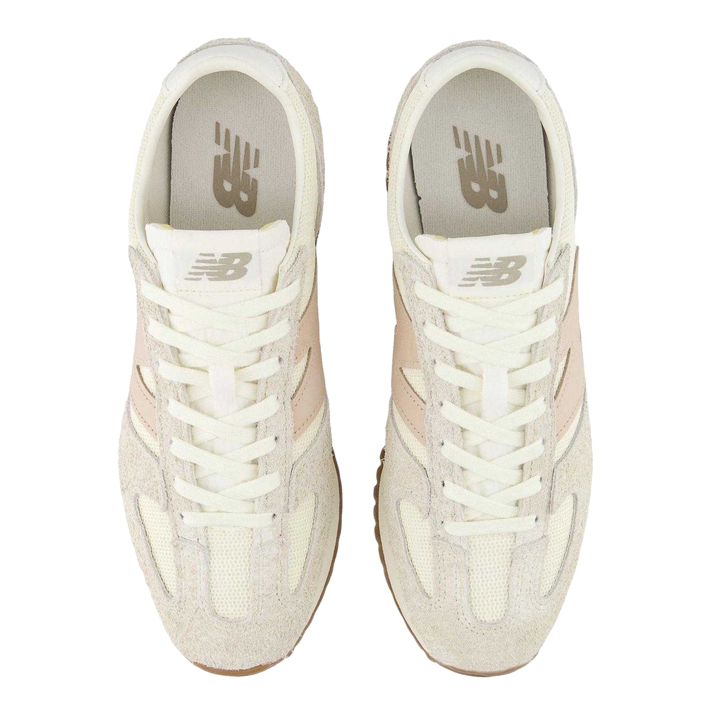 White-Clay - Lifestyle - New Balance Womens-Ladies 471 Suede Running Shoes