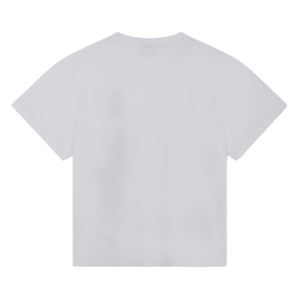 White - Back - Boss Childrens-Kids Globe Crew Neck Regular T-Shirt