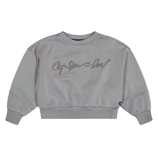 Dark Black - Front - G-Star Childrens-Kids Relaxed Fit Sweatshirt