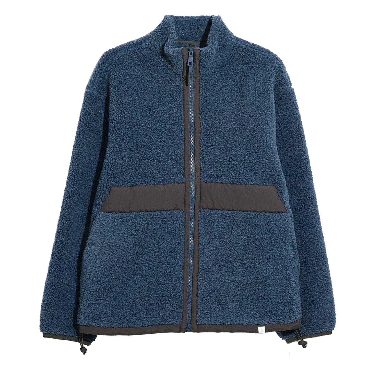 Deep Blue - Front - Farah Mens Elias Full Zip Regular Sweatshirt