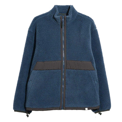 Deep Blue - Front - Farah Mens Elias Full Zip Regular Sweatshirt