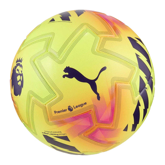 Yellow-Pink - Front - Puma Premier League Orbita Training Football