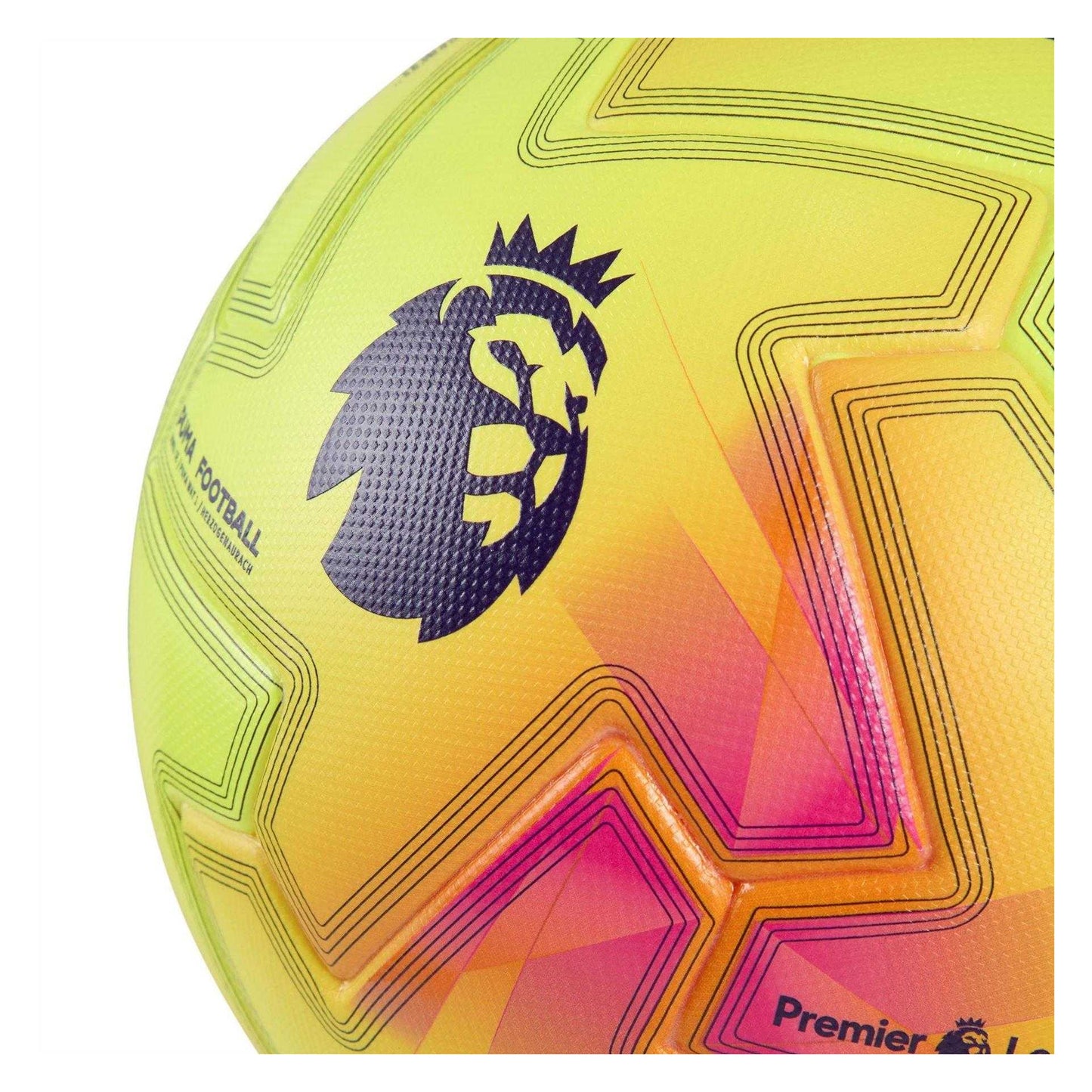 Yellow-Pink - Side - Puma Premier League Orbita Training Football