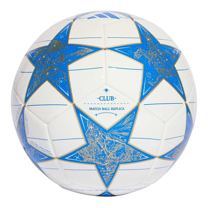 White-Blue - Back - Adidas UEFA Champions League Football