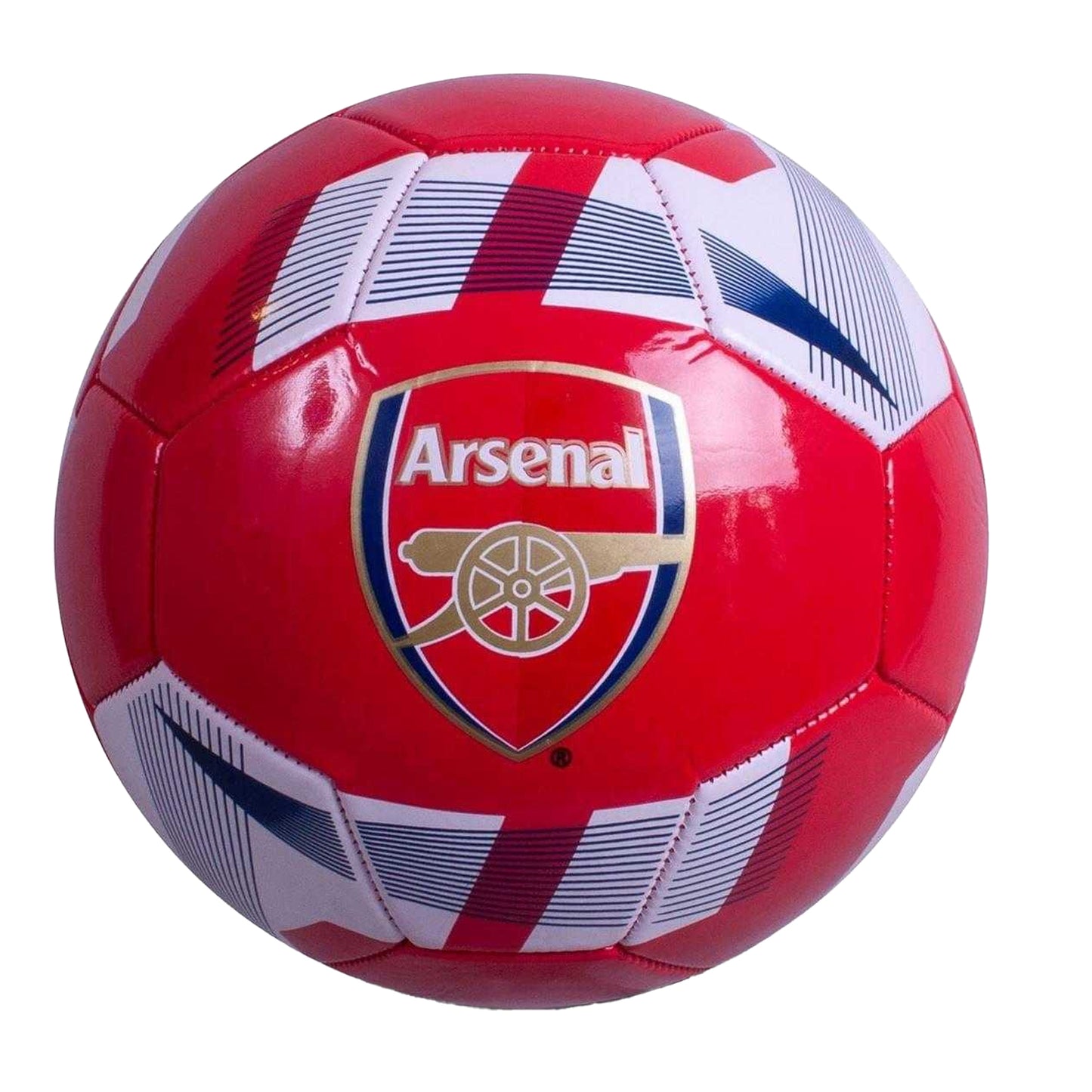 Claret Red - Front - Arsenal FC PU Football