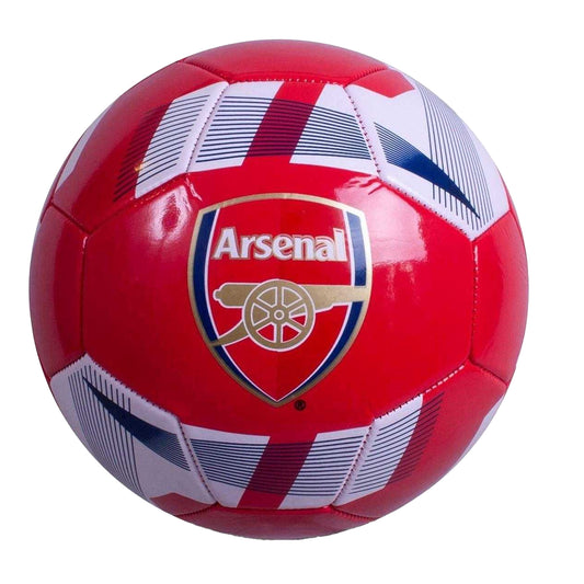 Claret Red - Front - Arsenal FC PU Football
