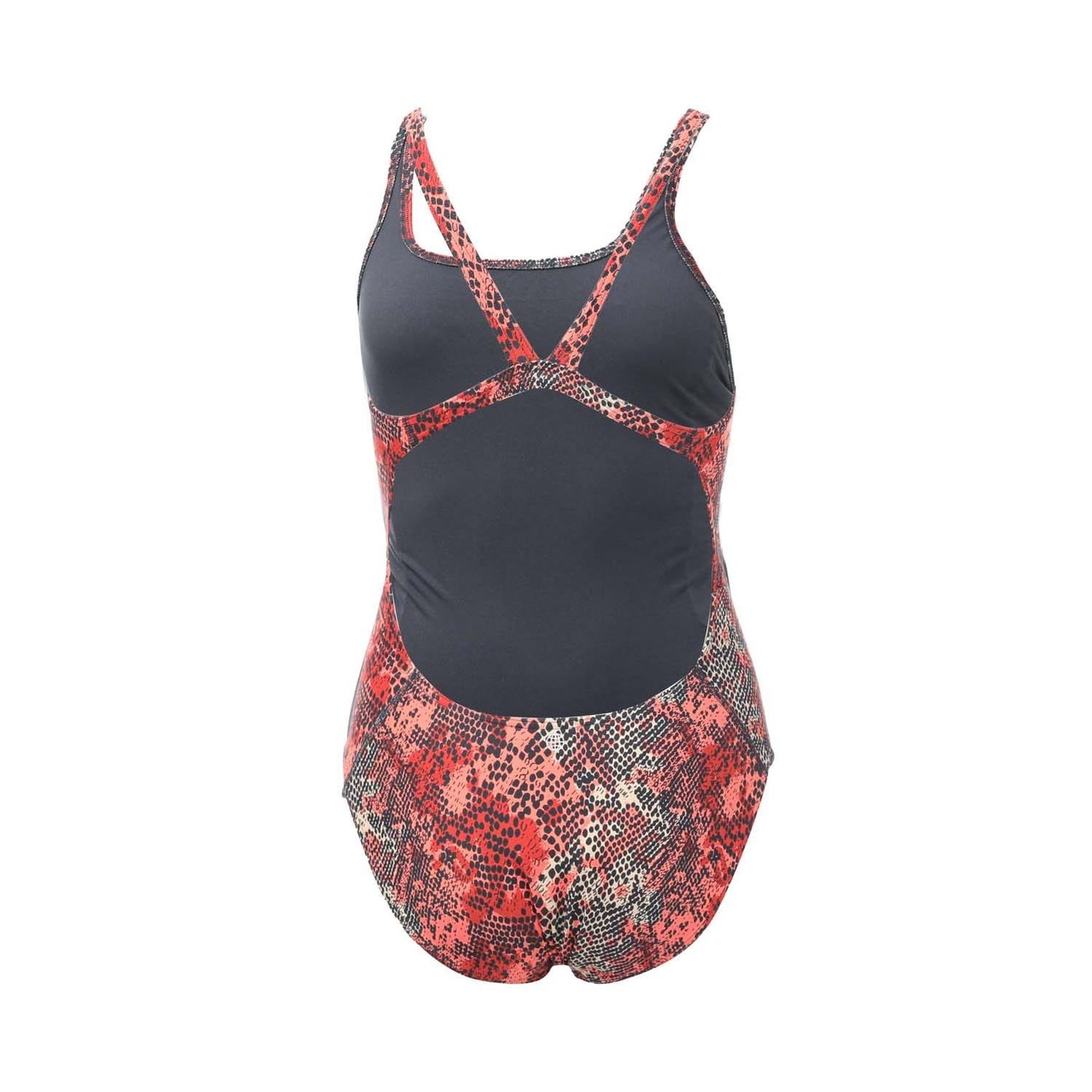 Multicoloured - Back - Adidas Womens-Ladies 3 Stripes One Piece Swimsuit