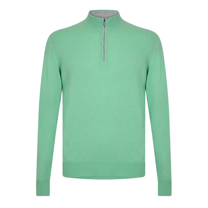 Mantis - Front - Callaway Mens Zip Neck Sweater Top