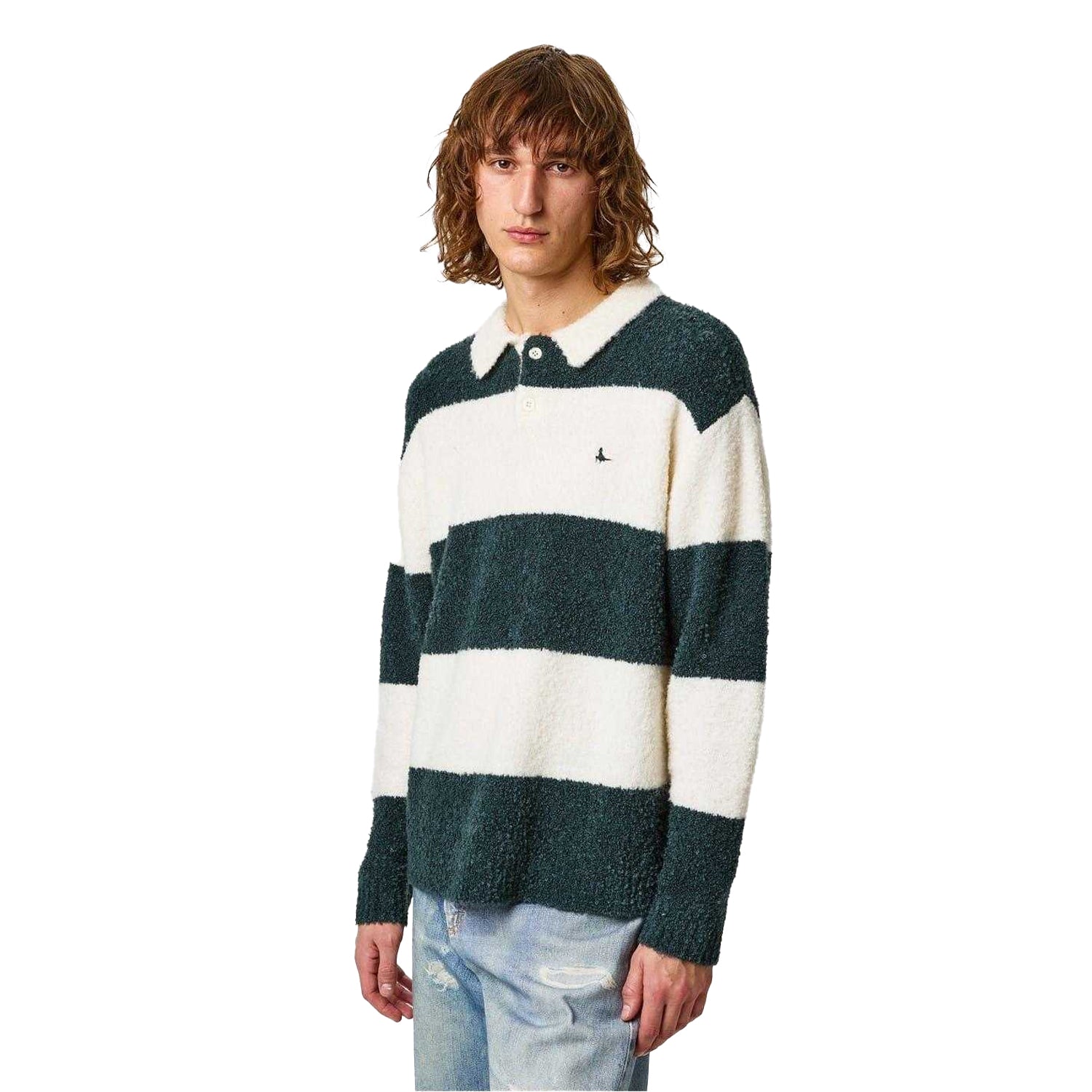 Evergreen - Lifestyle - Jack Wills Mens Striped Relaxed Fit Rugby Jumper