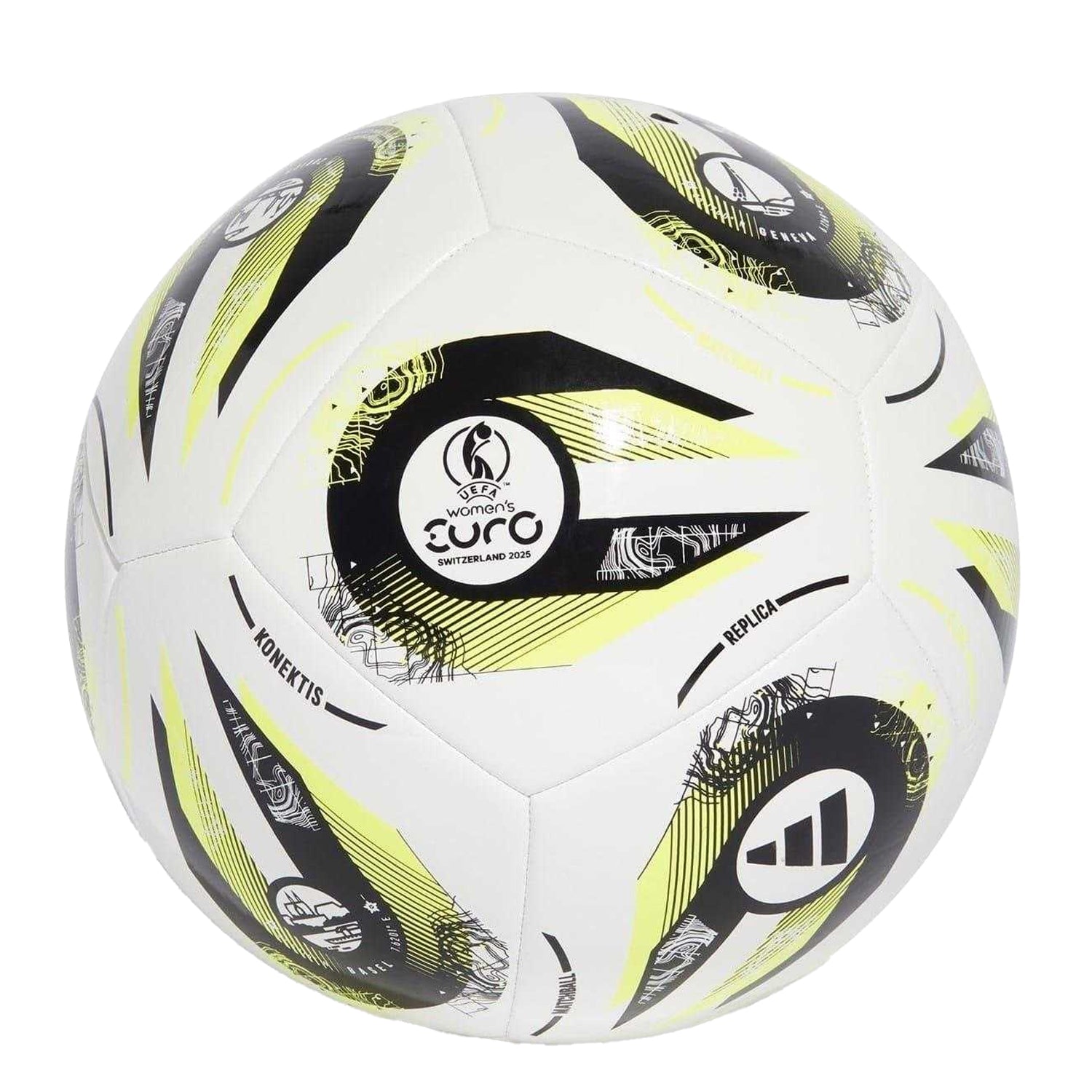 White-Green - Back - Adidas Glider Football