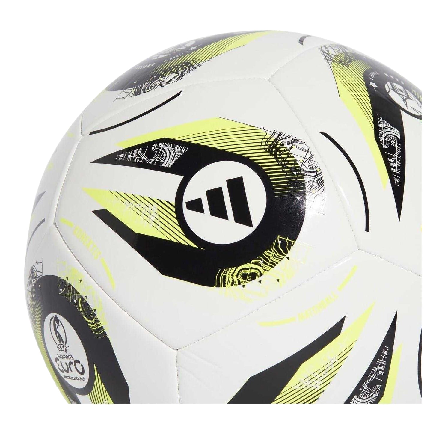 White-Green - Side - Adidas Glider Football