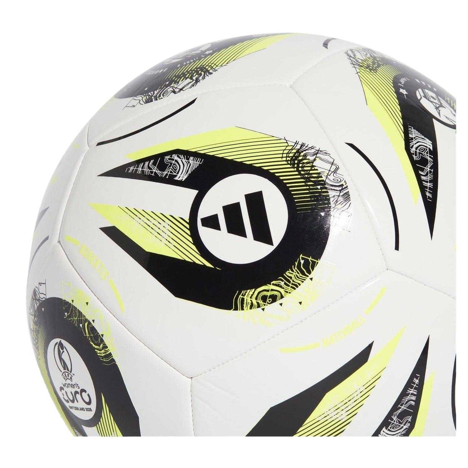 White-Green - Side - Adidas Glider Football