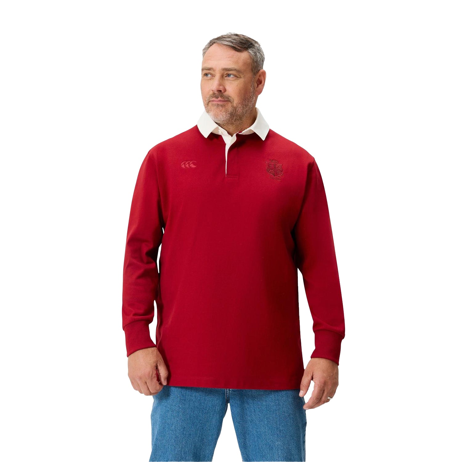 Red Dahlia - Side - British & Irish Lions Mens 2025 Rugby Shirt