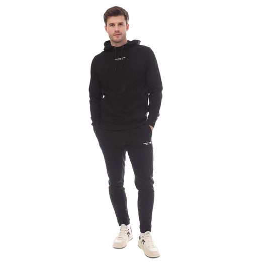 Black - Front - Weekend Offender Mens Eclipse Tracksuit