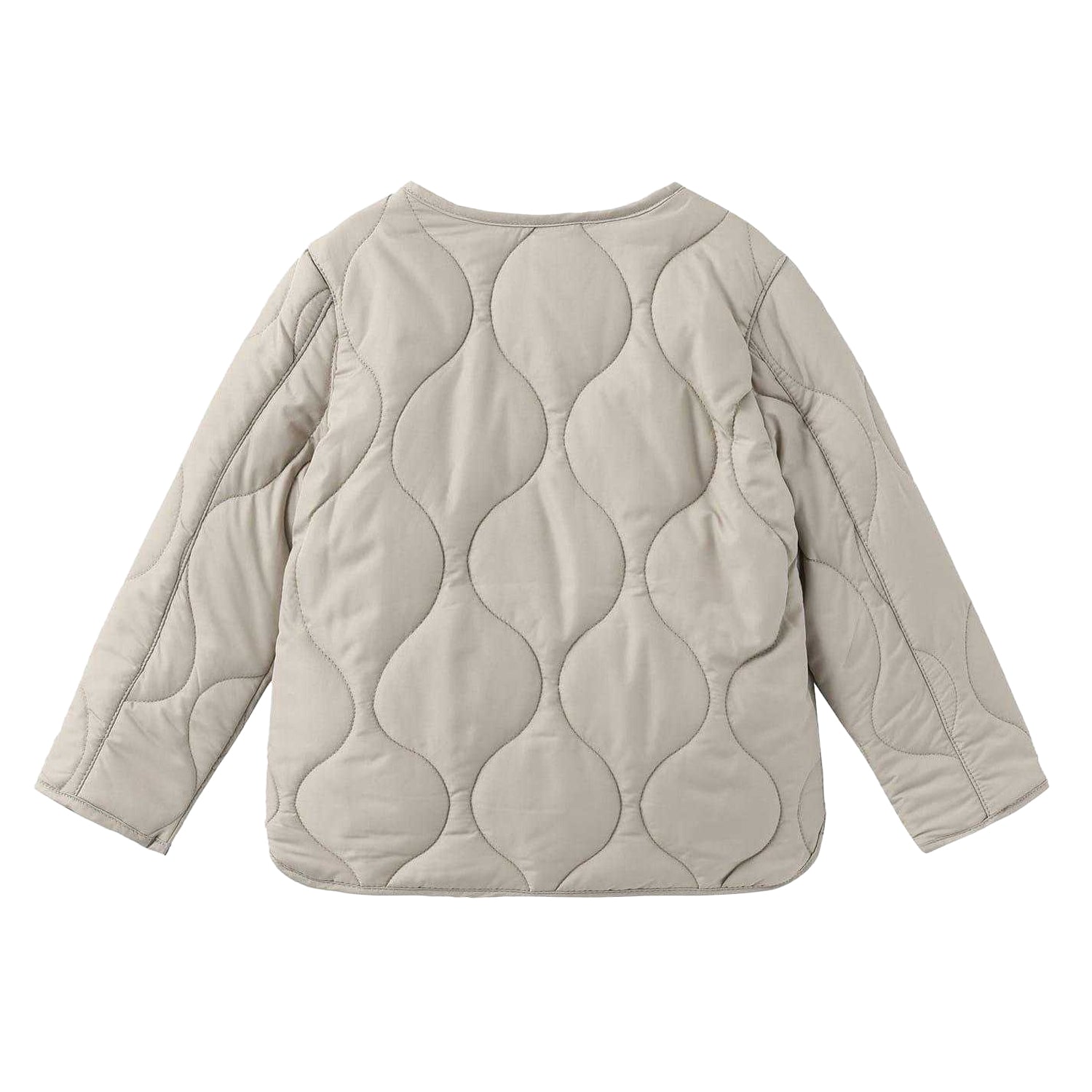Beige - Back - Firetrap Girls Quilted Lightweight Jacket