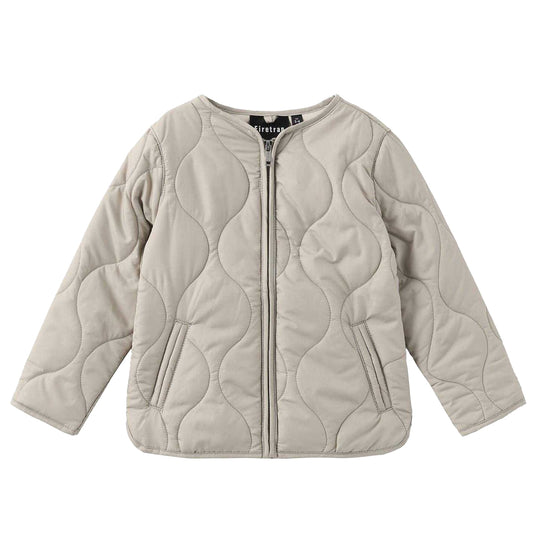 Beige - Front - Firetrap Girls Quilted Lightweight Jacket