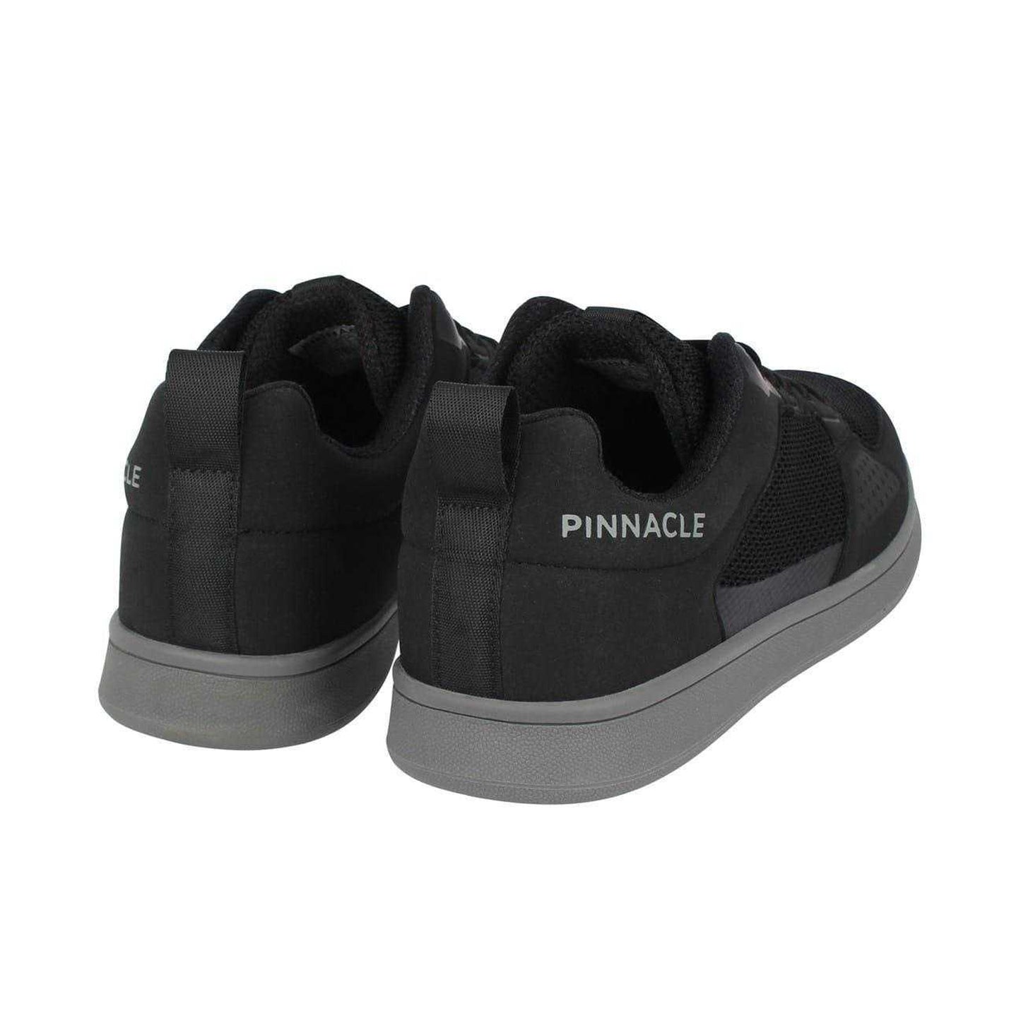 Black - Back - Pinnacle Mens Cedar Leather Shoes