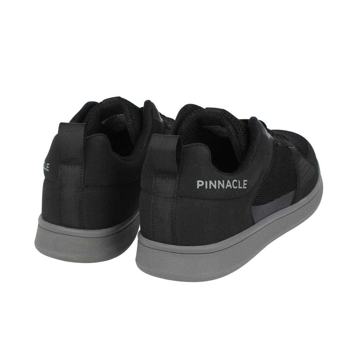 Black - Back - Pinnacle Mens Cedar Leather Shoes
