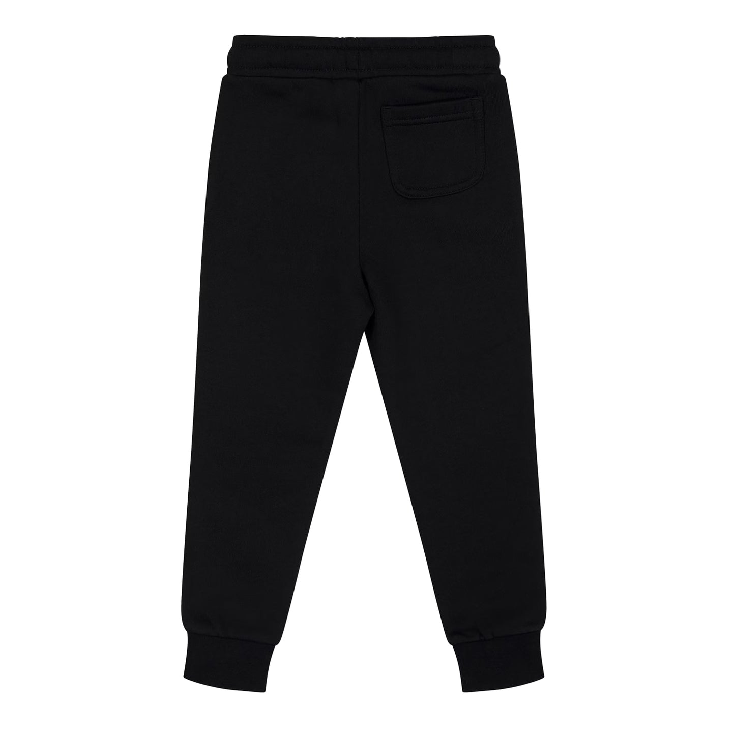 Jet Black - Back - Lyle & Scott Childrens-Kids Fleece Sweatpants