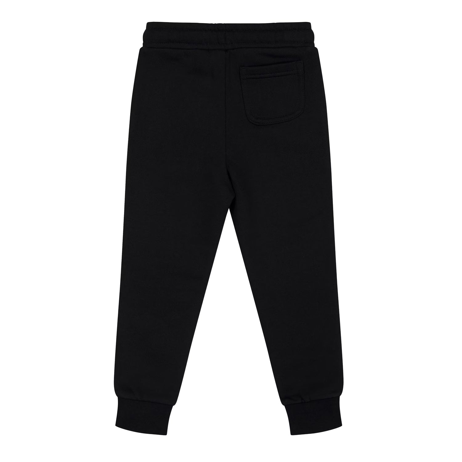Jet Black - Back - Lyle & Scott Childrens-Kids Fleece Sweatpants