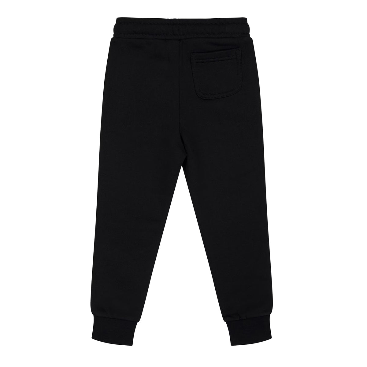 Jet Black - Back - Lyle & Scott Childrens-Kids Fleece Sweatpants
