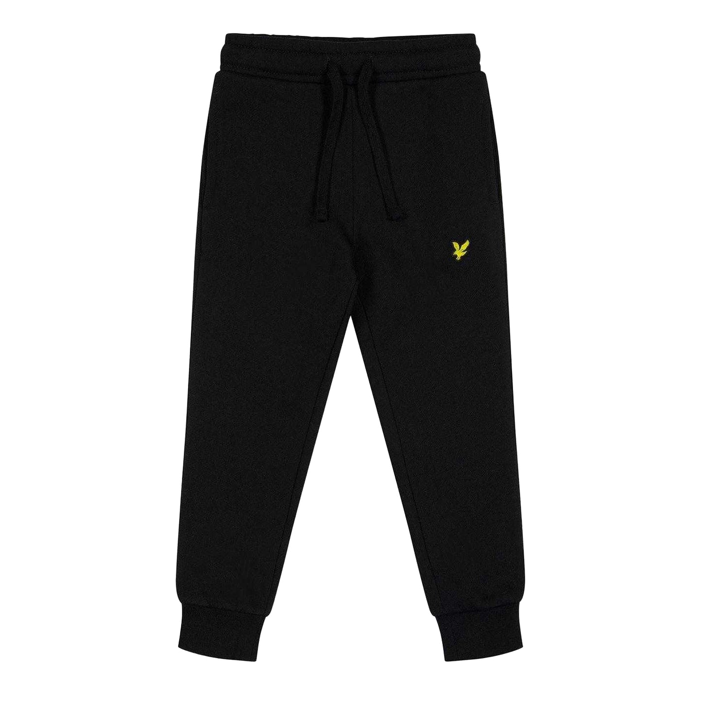 Jet Black - Front - Lyle & Scott Childrens-Kids Fleece Sweatpants