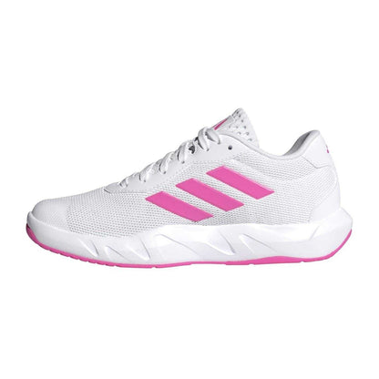 White - Side - Adidas Childrens-Kids Amplimove Lace Up Trainers