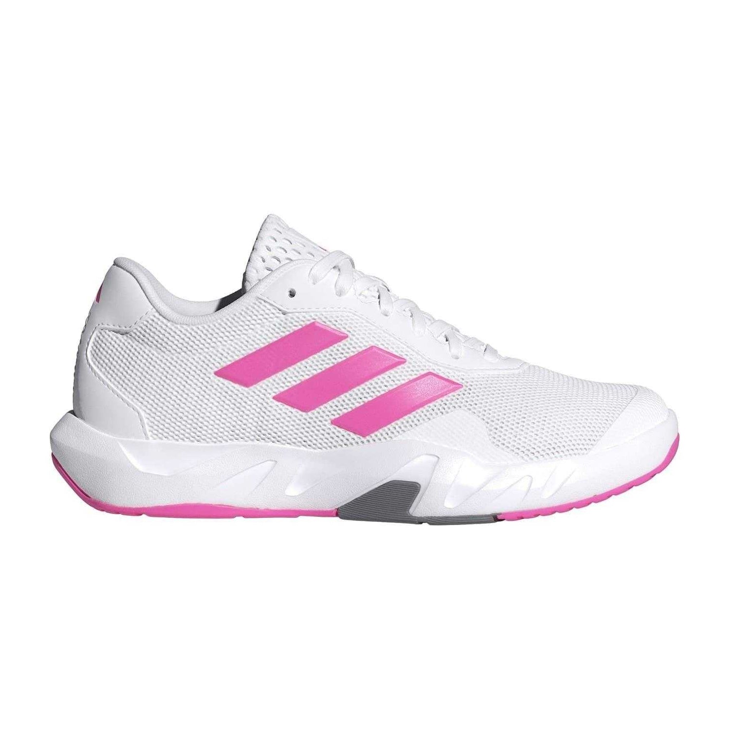White - Lifestyle - Adidas Childrens-Kids Amplimove Lace Up Trainers