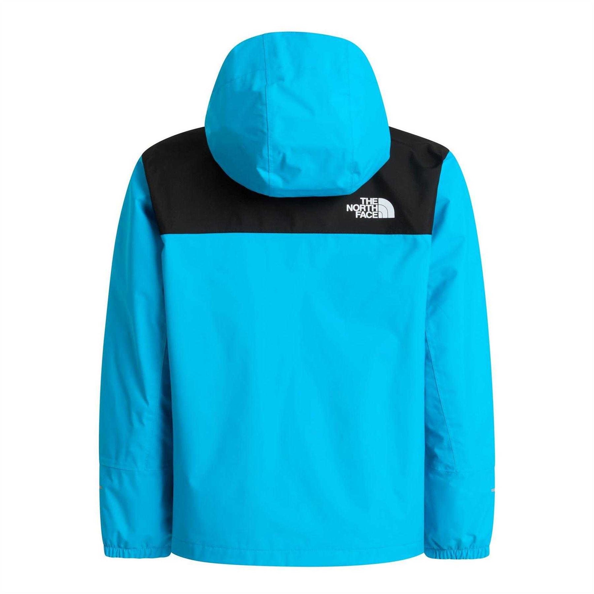 Glacier Blue - Back - The North Face Childrens-Kids Antora Anorak