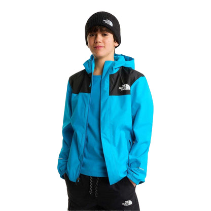 Glacier Blue - Side - The North Face Childrens-Kids Antora Anorak
