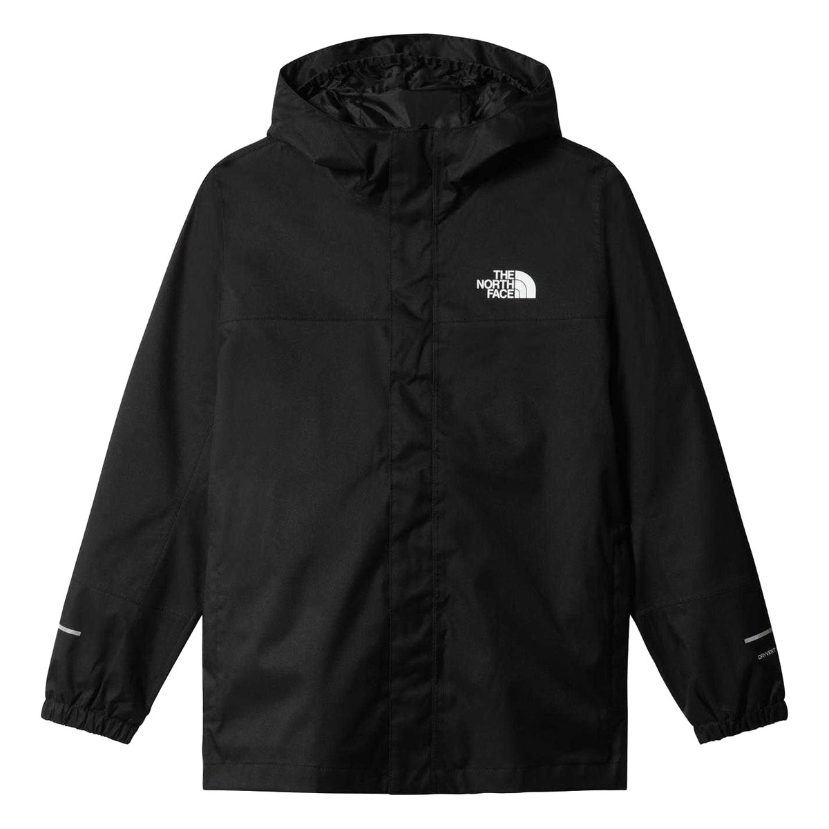 Black - Front - The North Face Childrens-Kids Antora Anorak