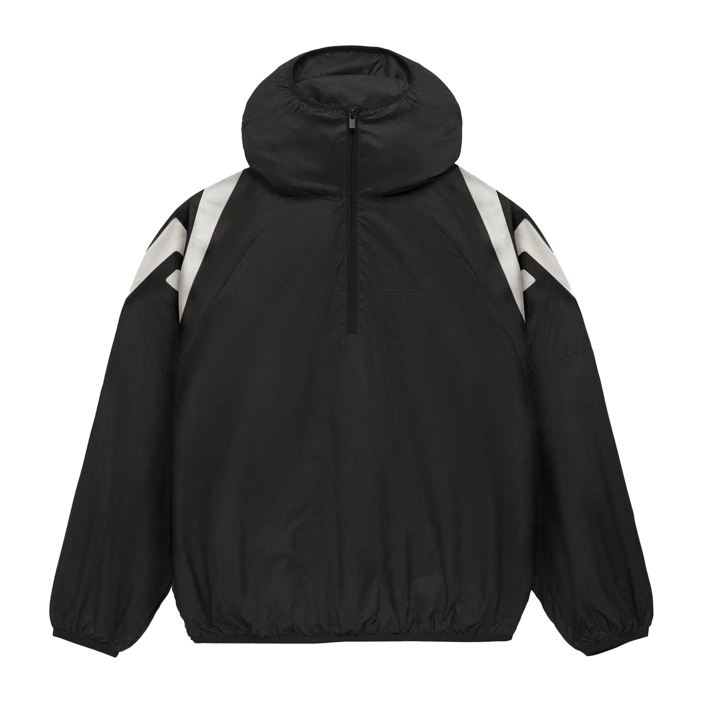 Black - Front - Adidas Unisex Adult Fear of God Athletics Adi Nation Raglan Anorak