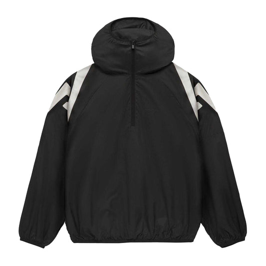 Black - Front - Adidas Unisex Adult Fear of God Athletics Adi Nation Raglan Anorak