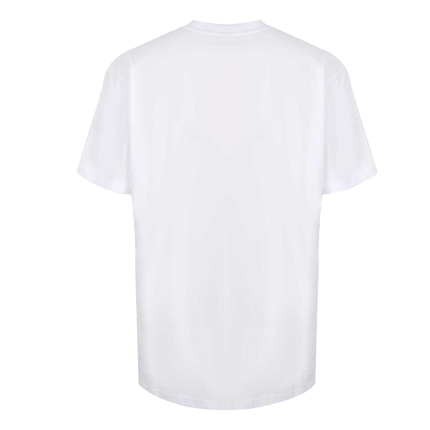 White - Back - Slazenger Mens Tennis Club Crew Neck Regular Short-Sleeved T-Shirt