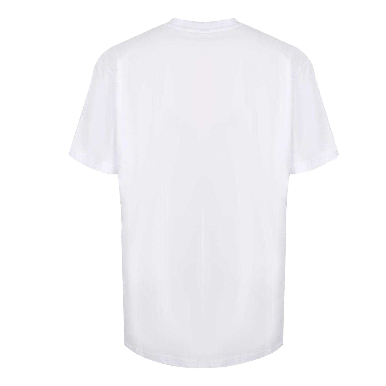 White - Back - Slazenger Mens Tennis Club Crew Neck Regular Short-Sleeved T-Shirt