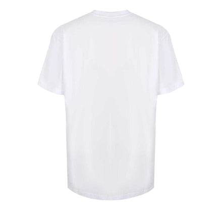 White - Back - Slazenger Mens Tennis Club Crew Neck Regular Short-Sleeved T-Shirt