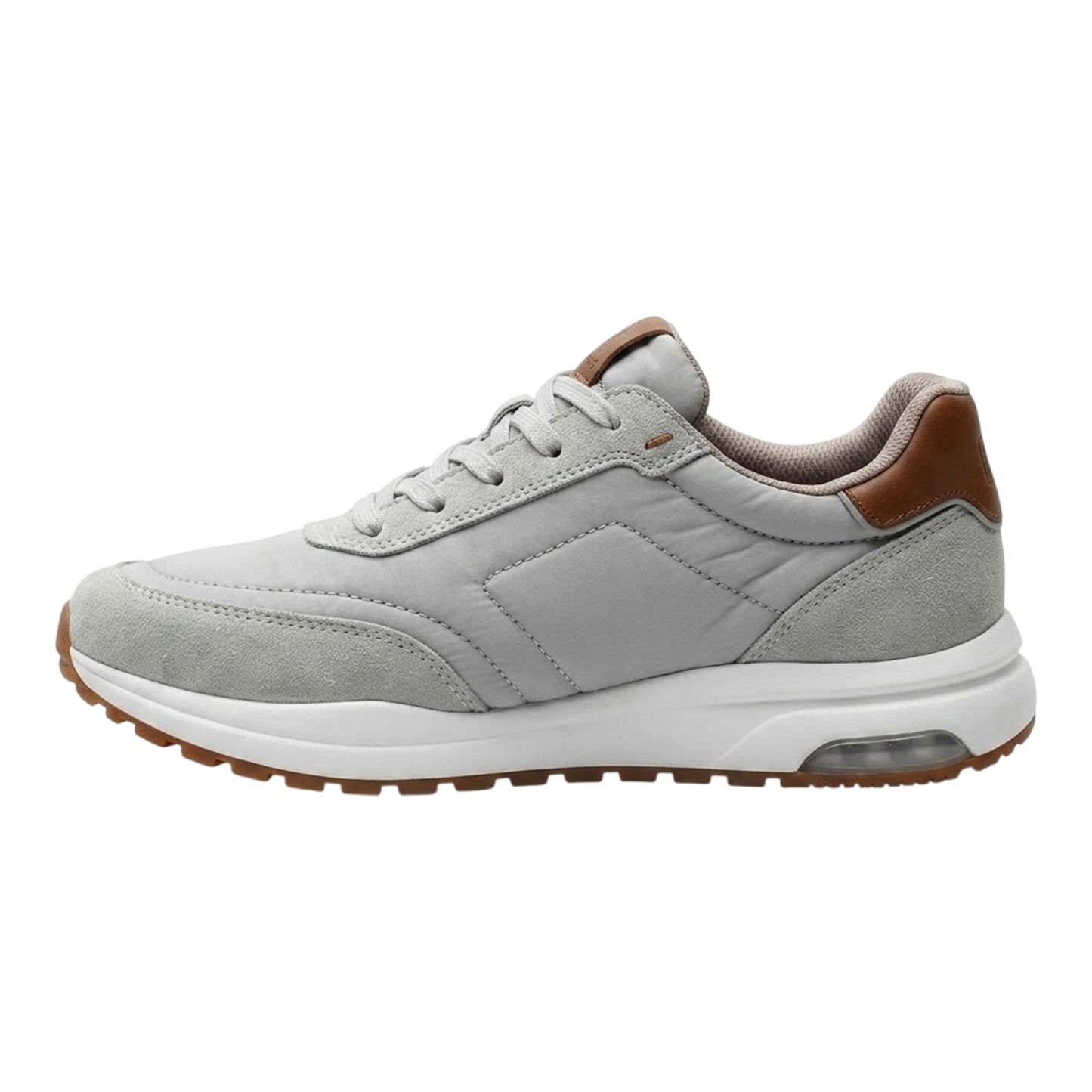 Grey - Back - Rockport Mens DMX Lace Up Trainers