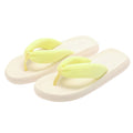 Yellow - Pack Shot - Rocket Dog Womens-Ladies Sunset Puff Flip Flops