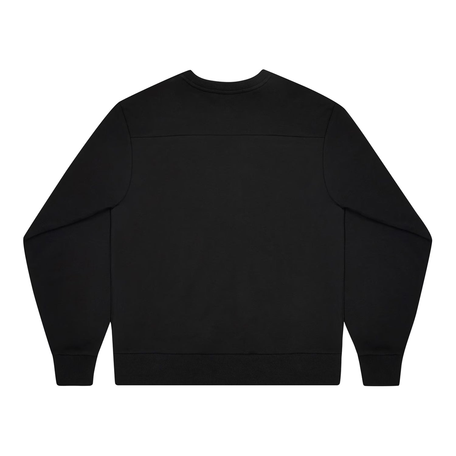 Black - Back - No Fear Mens Technical Zip Pocket Jumper