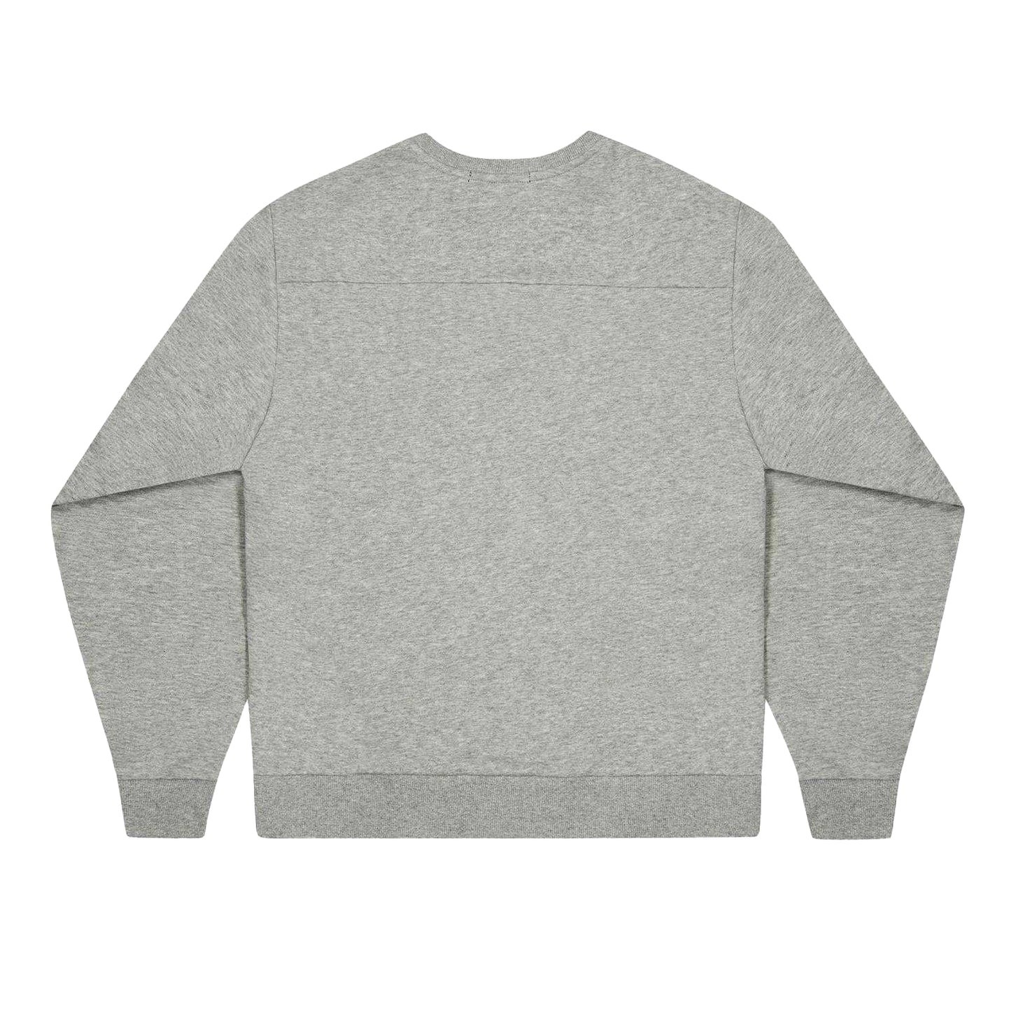 Grey Marl - Back - No Fear Mens Technical Zip Pocket Jumper